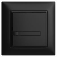 UP-KNX-Taster RGB EDUE FMI, 250mW, o.LED, m.Papier, 1×Taste, 1×Tastenb., sz