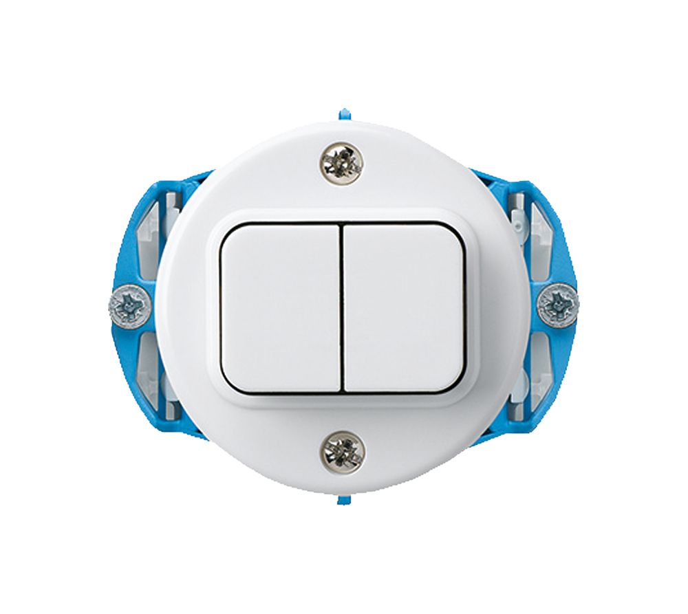 Insert pour interrupteur ENC basico 1/1L blanc