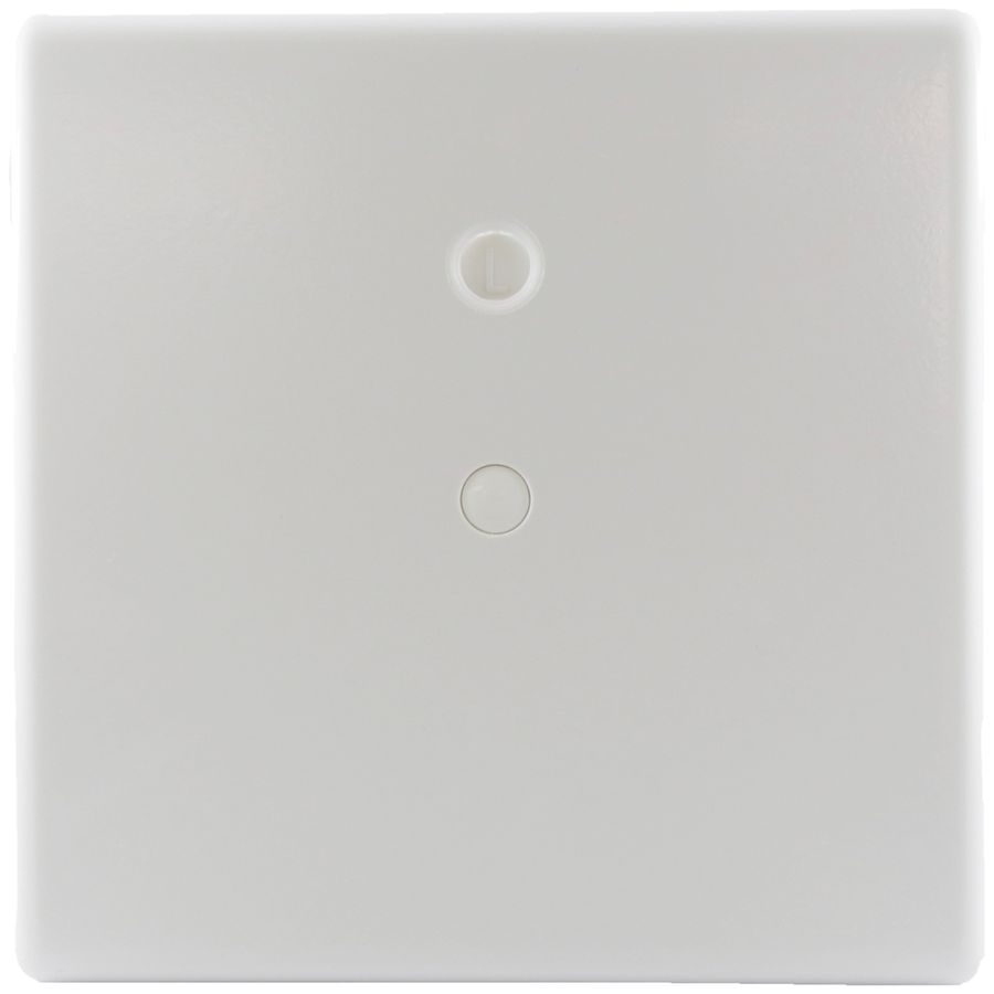 Steckdeckel Ammer 140×140mm weiss