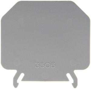 Trennwand Woertz 2.5…6mm² grau