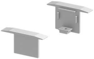 Endkappe f.EB-Profil GRAZIA 10, 2 Stück alu