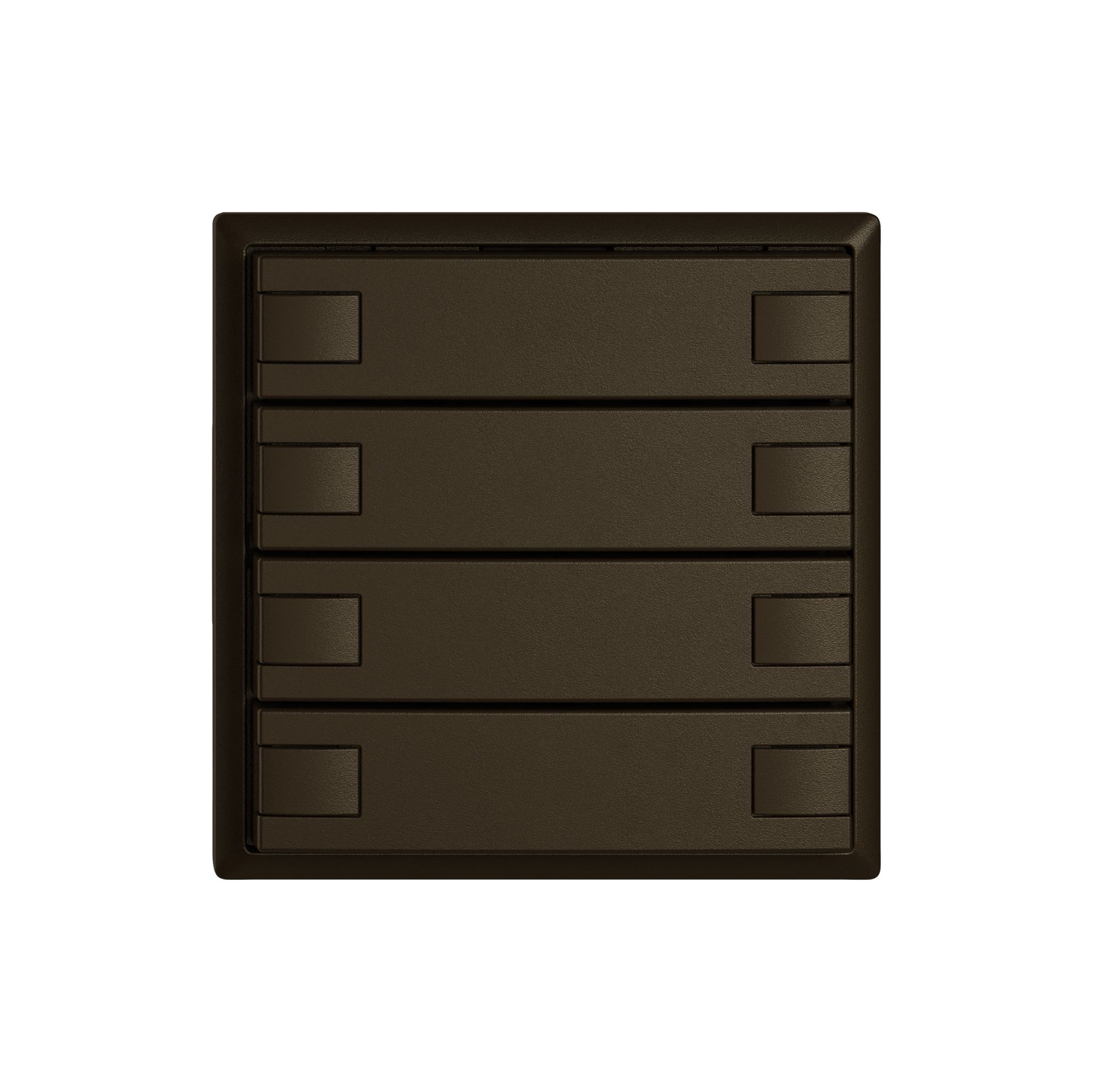 Universaltaster EDIZIO.liv UNI SNAPFIX® o.LED 4× 2-Tbed.br