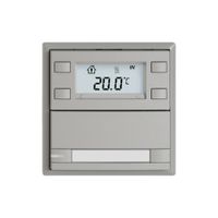 Pulsante RTH EDIZIO.liv SNAPFIX® c.RGB-LED targ.1×tasto com.2T grc