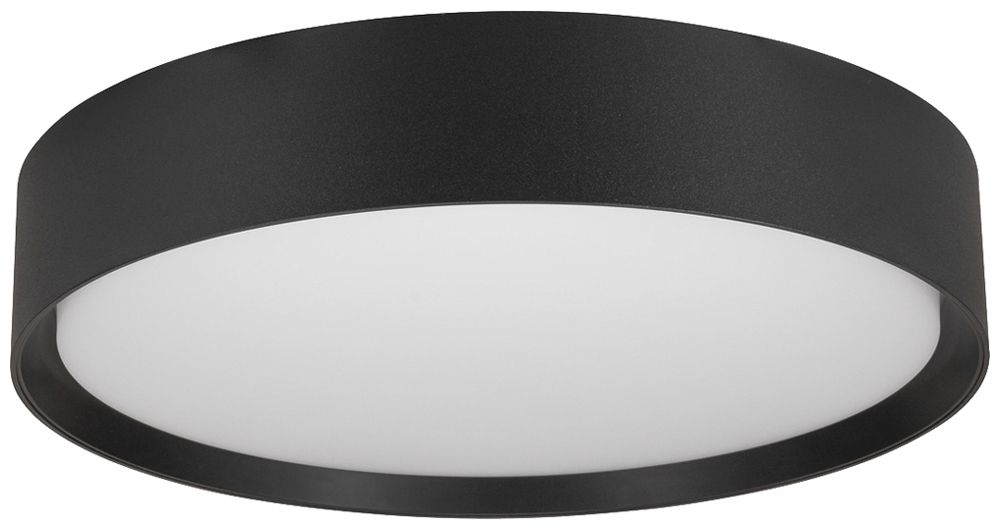 Plafonnier/applique LED SLV DECONA 30 18W 1450lm 927/930 IP44 VAR Ø300 noir