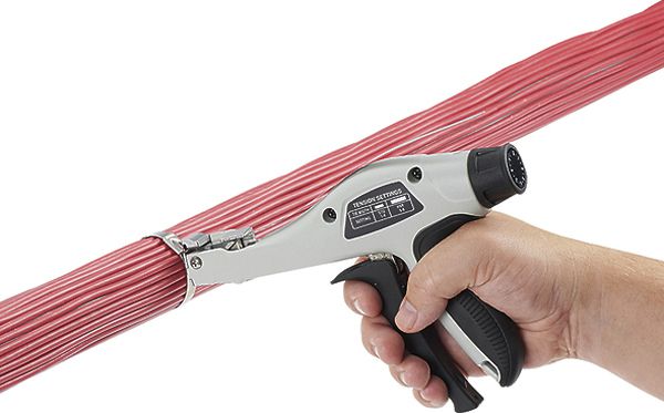 Utensile di serraggio per fascette GS4MT-E, per 4.6…7.9 mm, lunghezza 170 mm