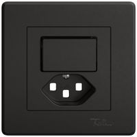 Kit de montage ENC EDIZIO.liv SNAPFIX® p.combi.T23 a.1 bouton n.lum.no