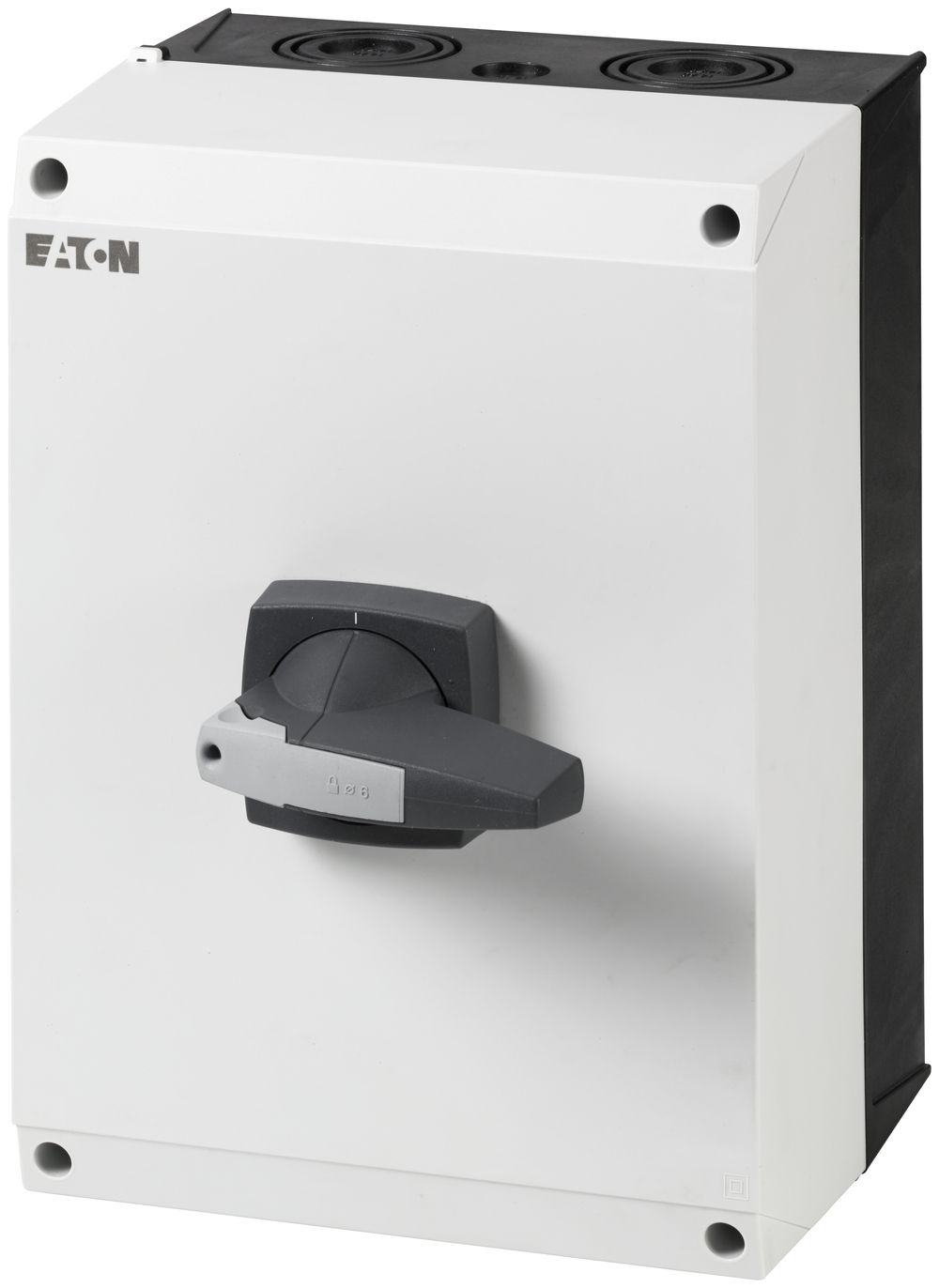 AP-Lasttrennschalter ETN 160A/4L Drehgriff grau