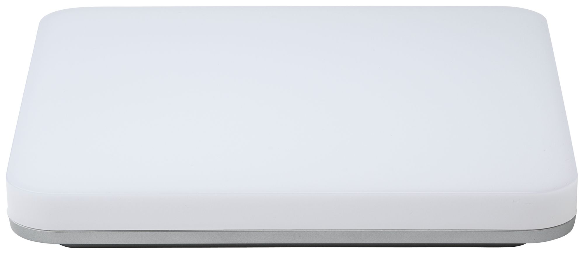 Lampada apparente LED Sir Heian SLICE4 38W 4200lm 830/840 DALI 400×400 argento