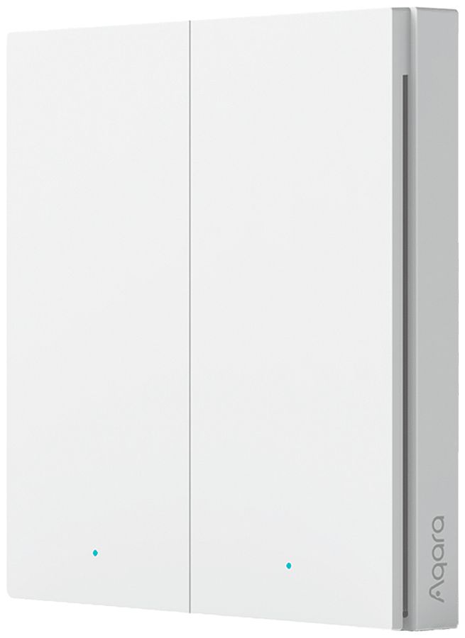Émetteur mural AP Aqara WRS-R02 Zigbee 2-can 86×85.8×12.5mm blanc