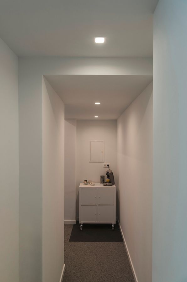 EB-LED-Deckenleuchte SLV SENSER12 SQUARE 200mA 6W 440lm 3000K EB 105×105mm ws