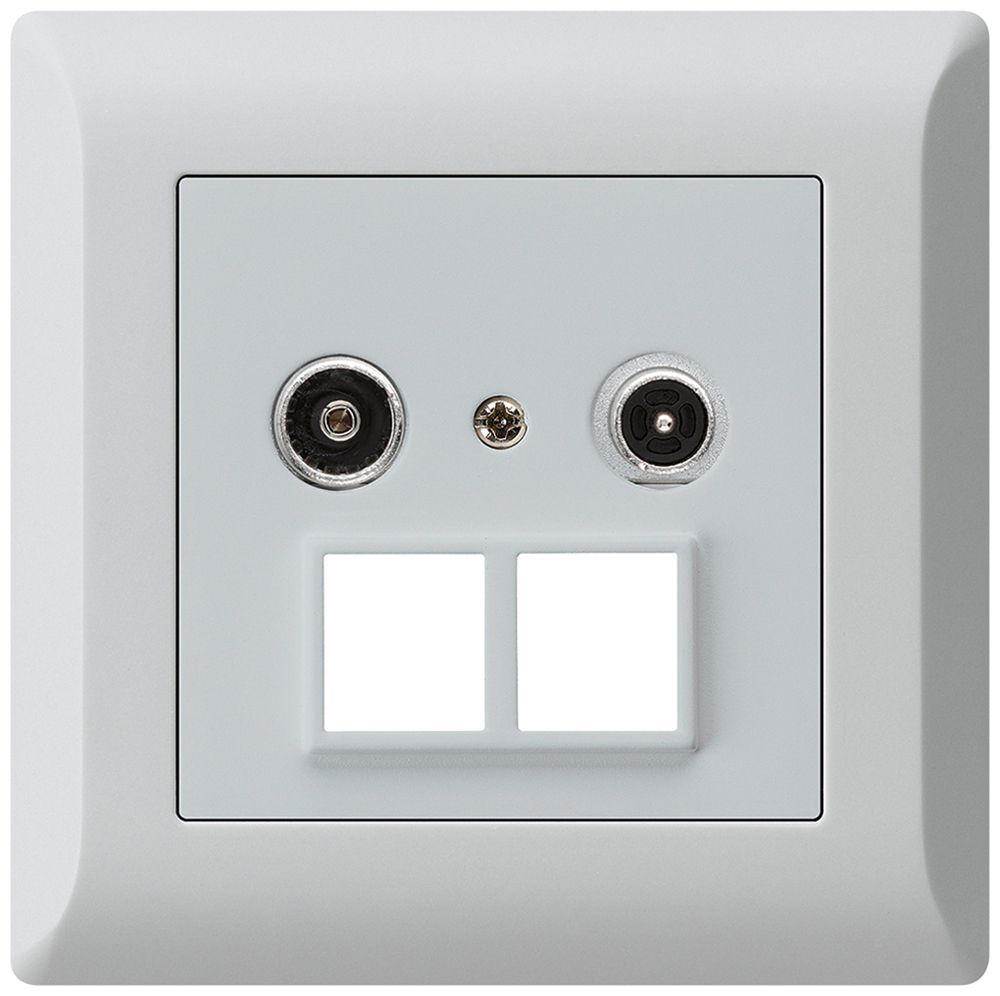 UP-Multimediadose kallysto.line R/TV 14dB 2GHz hellgrau