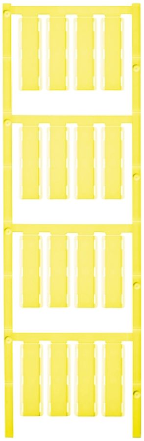 Marqueur de câble Weidmüller MultiCard SFX p.Ø7…40mm 40×9mm PA66 jaune