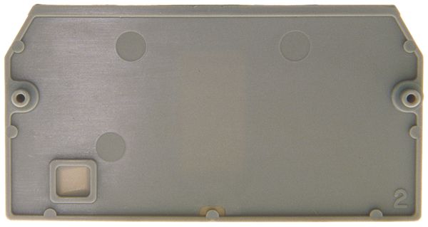 Paroi de séparation/fermeture 4mm² gris pour F W35310/4