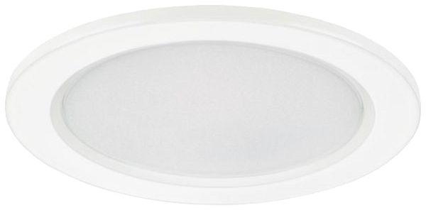 Downlight LED Philips CoreLine Slim 6.5W 700lm 3000…4000K IP44 VWB Ø90 blanc