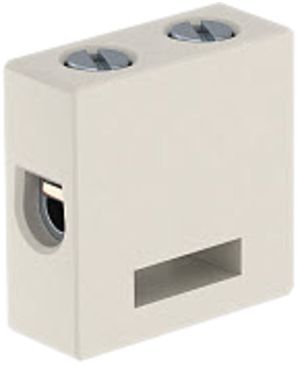 Borne de raccordement Bettermann 1P 4mm² 32A 400V gris