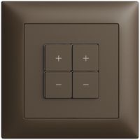 UP-Dimmer Uni-LED 2K/4T Edue Wiser coffee