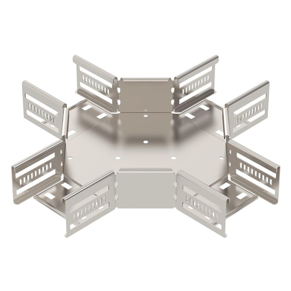 Pièce en croix BET RK 60×100mm acier fin A2 brut