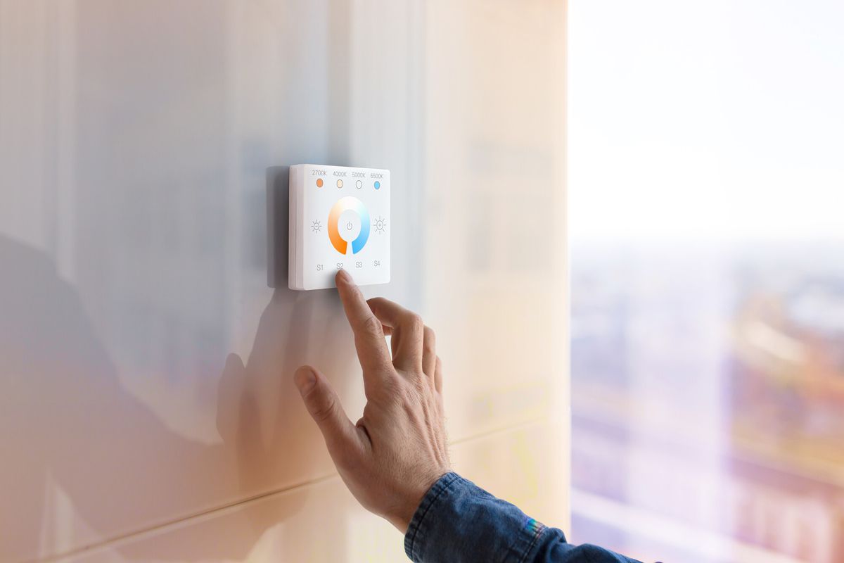 AP-Drehdimmer LEDVANCE IP20 AC 2.7W DALI 86×41×41mm TW