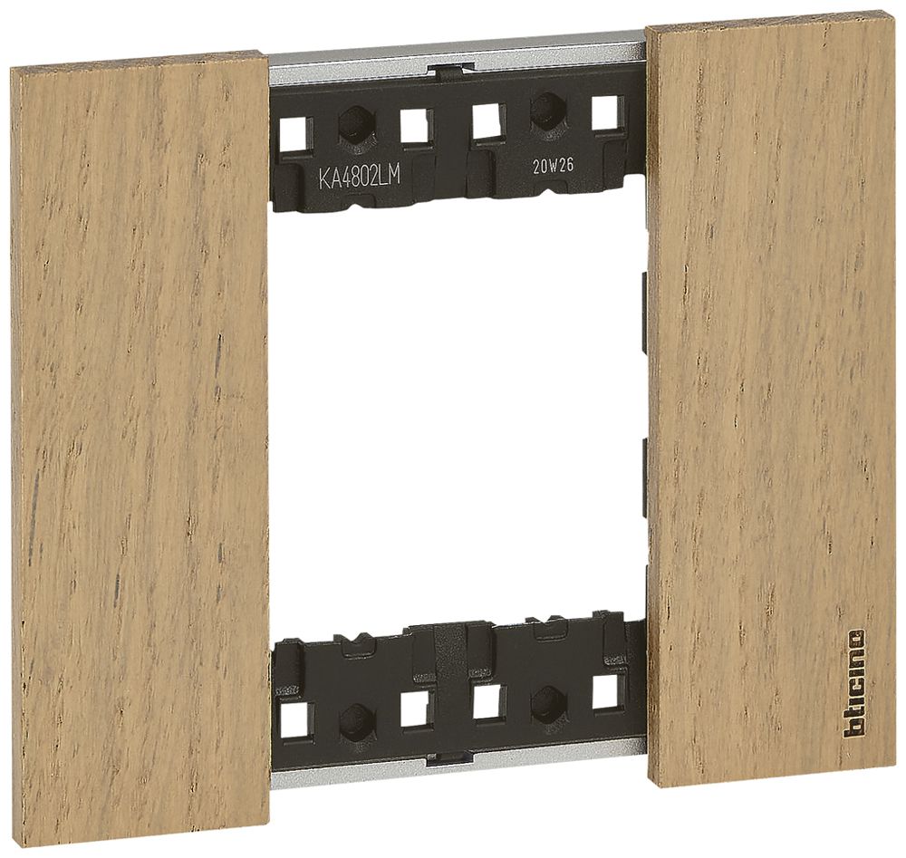 Abdeckrahmen Living Now 2 Module 102.5×86mm oak