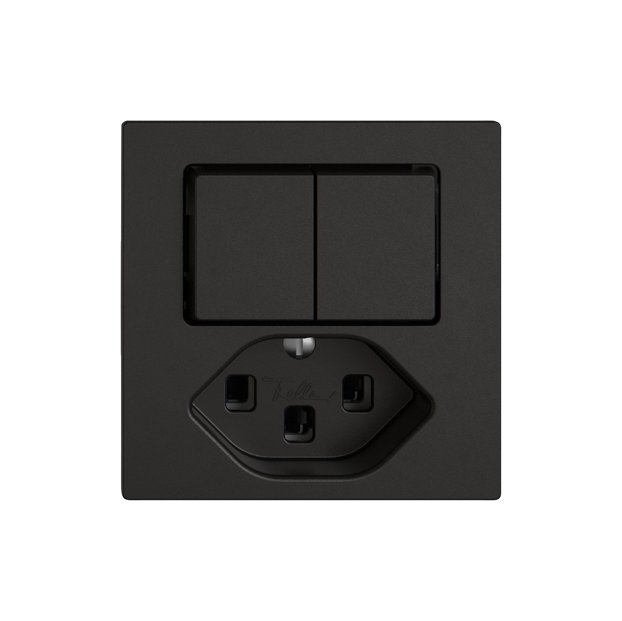 Combinazione EDIZIO.liv SNAPFIX® 2×schema 3+T23 ne