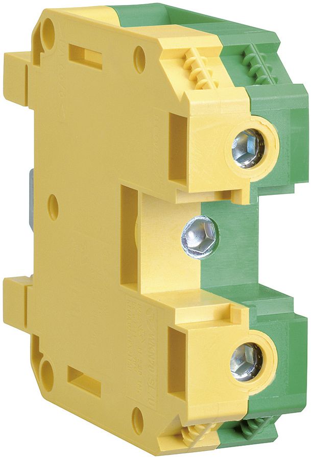 Borne de passage Hager 70mm², PE, à vis