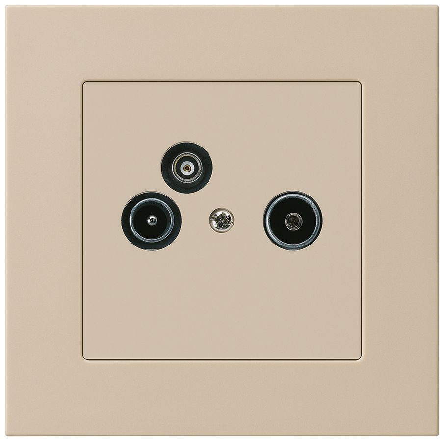 UP-Antennendose R/TV-Daten kallysto.pro 2GHz 14db beige