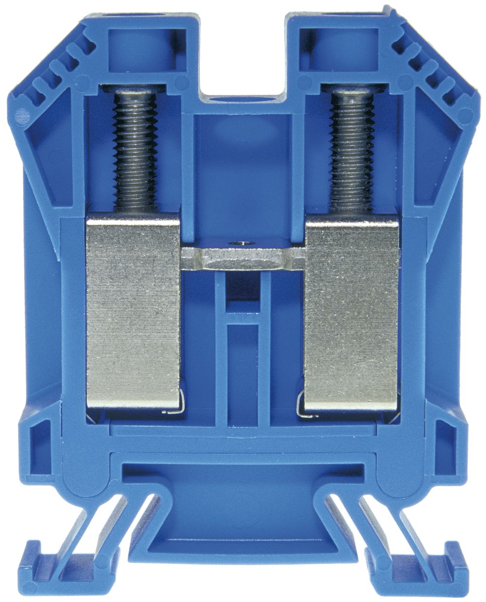 Borne de passage joignable WZ Ex 25…50mm² 125A 1000V vis 2×1 rail DIN 35mm bl