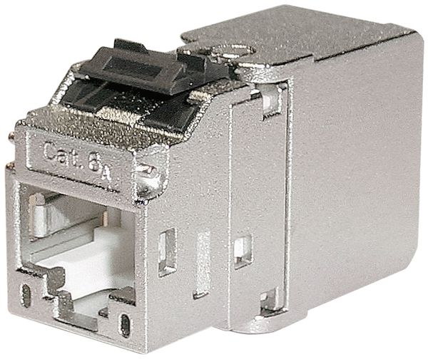 Module Dätwyler MS-C6A 1/8 Cat.6A Keystone blindé