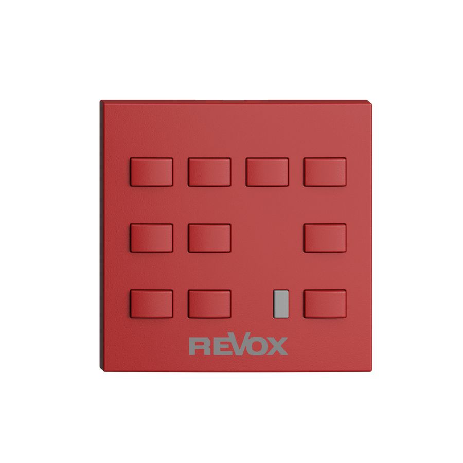 Kit montaggio EDIZIOdue F per Voxnet per stampa con 10 tast.&IR, berry