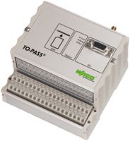 REG-Fernüberwachungsmodul WAGO 24VDC, 4 Eingänge, 4 Ausgänge 2AI