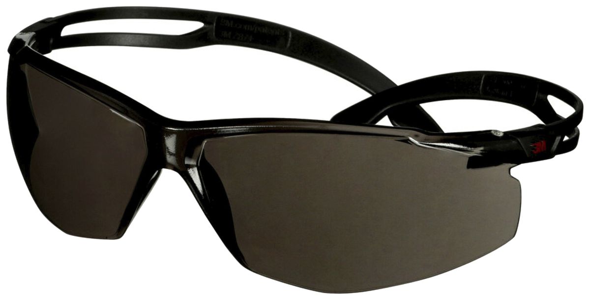 Schutzbrille 3M SecureFit SF502SGAF-BLK Bügel schwarz Gläser grau