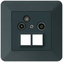 UP-Antennendose R/TV-Daten kallysto.trend HMS 2GHz 11db schwarz