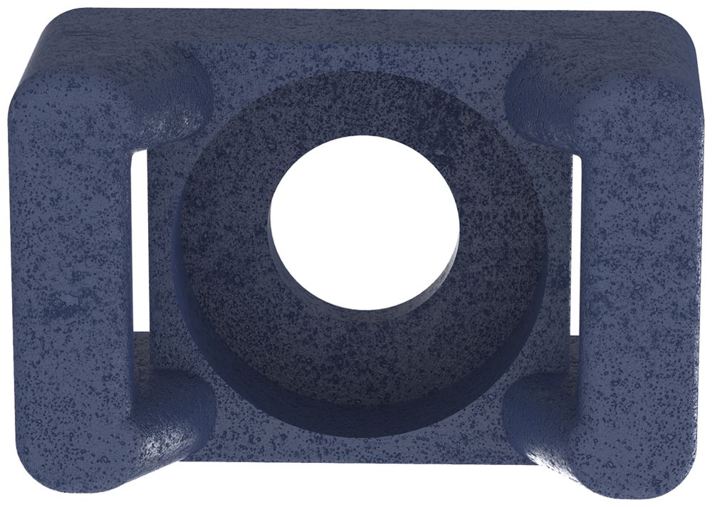 Socle à visser Panduit TM2S8-C186 p.collier 16×10.7×7mm M4 en polypropylène blf