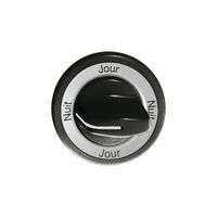Frontset Nuit-Jour-Nuit-Jour für Drehschalter schwarz FH
