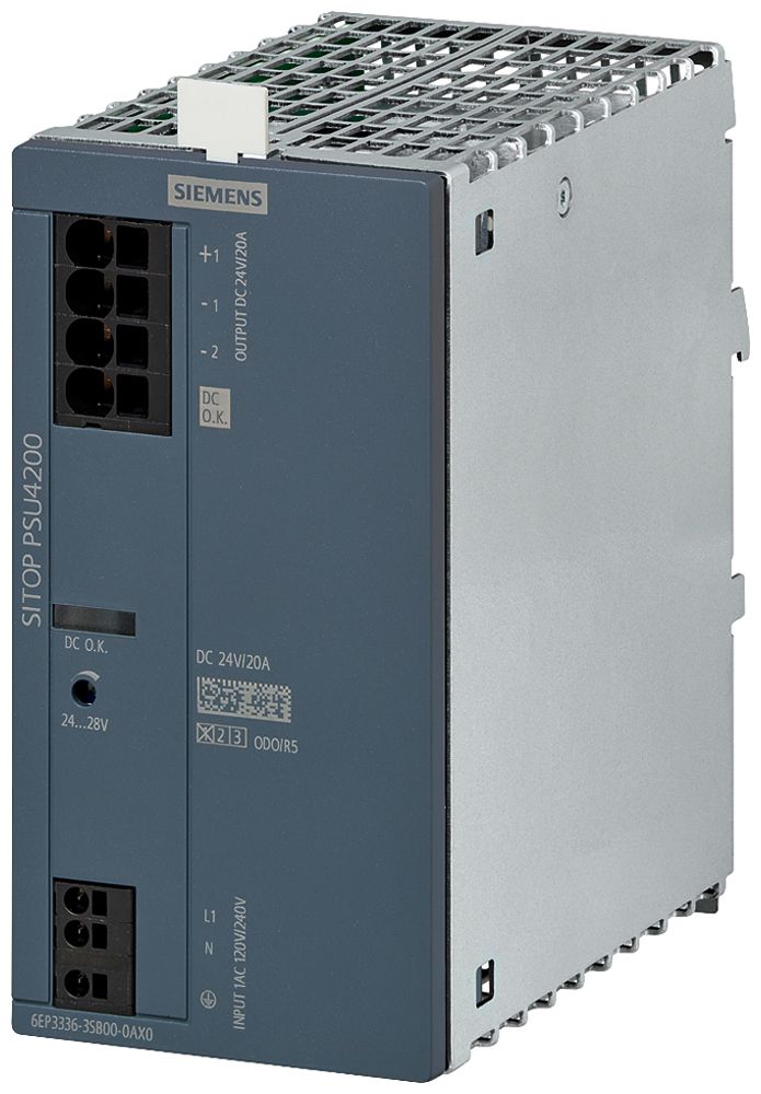 Stromversorgung Siemens SITOP PSU4200 IN: 120/240VAC OUT: 24VDC/20A 480W