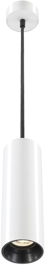 Luminaire suspendu LED TubiXx 14W, 930, 1243lm, Ø80×250mm, blanc/noir