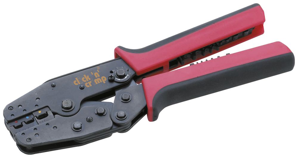 Pinza di serraggio CIMCO CLICK'N'CRIMP per BNC-/TNC e RJ45