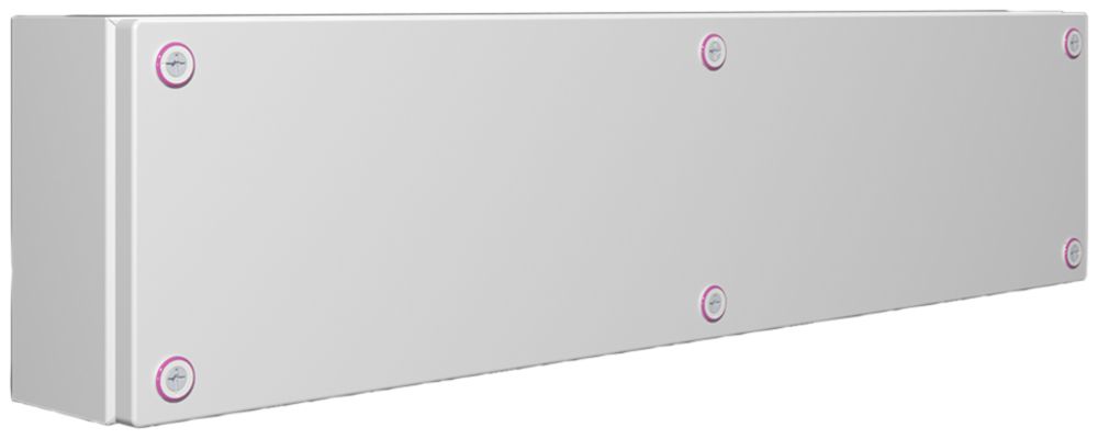 Petit boîtier Rittal KX Jonction, IP66, 800×200×120mm, tôle d'acier