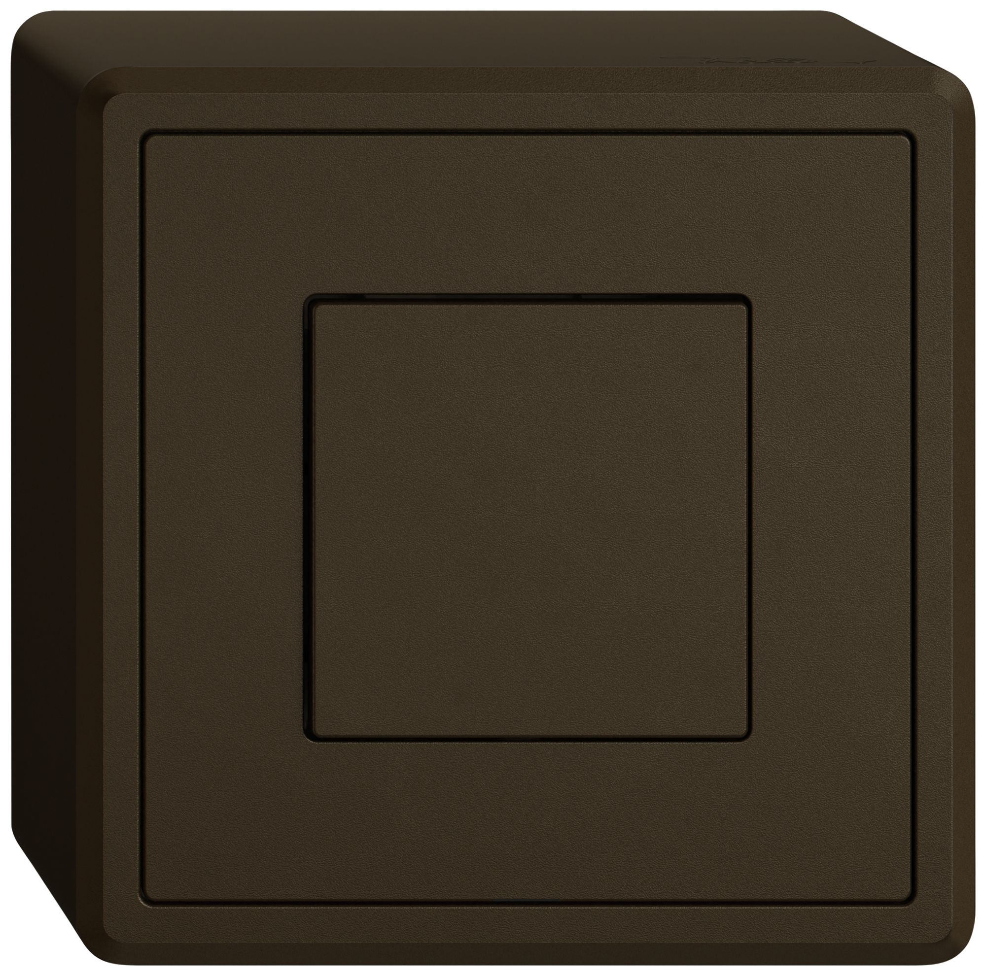 AP-Druckschalter EDIZIO.liv Wiser SNAPFIX® 1 Taste br