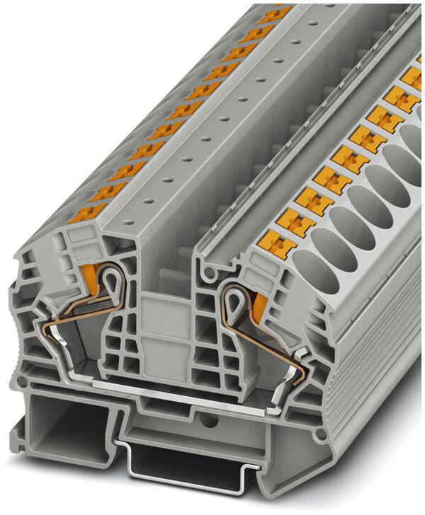 Morsetto 0.5…25mm² Push-In grigio