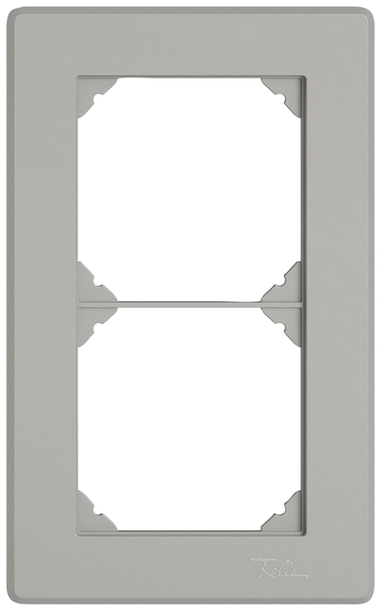 UP-Abdeckrahmen EDIZIO.liv SNAPFIX® 2×1/1×2 96×156mm hgu