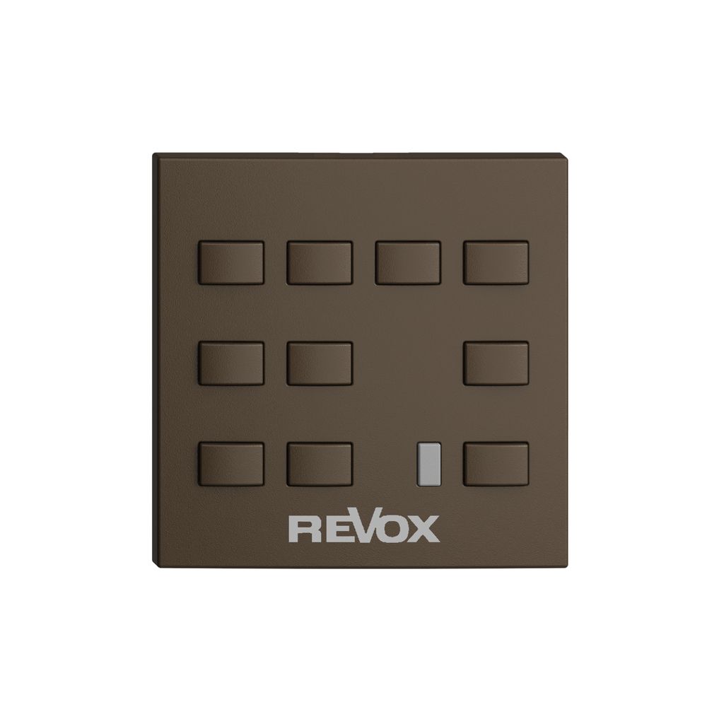 Kit montaggio EDIZIOdue F per Voxnet per stampa con 10 tast.&IR, coffee