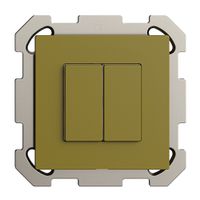 Stazione secondaria per interruttore INC 2c/2t WLAN Edue Wiser olive