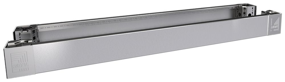 Cache-socle Rittal VX 8620.053 1200×100×24mm face/revers acier affiné 2pcs