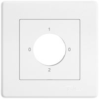 UP-Montageset EDIZIO.liv SNAPFIX® f.Drehschalter m.Schloss 0-1-0-2 ws