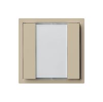 UP-Universaltaster 2×kallysto A ohne LED beige