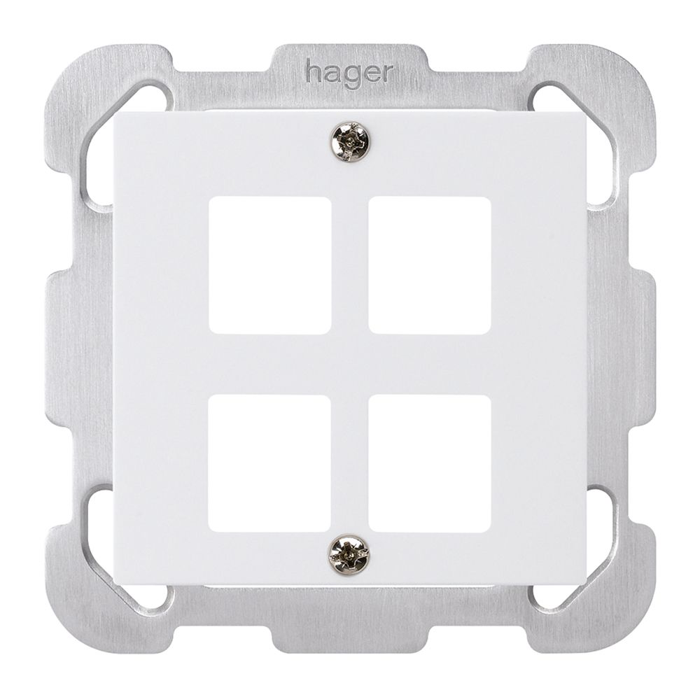 UP-Frontset HMS kallysto B für 4 Module weiss