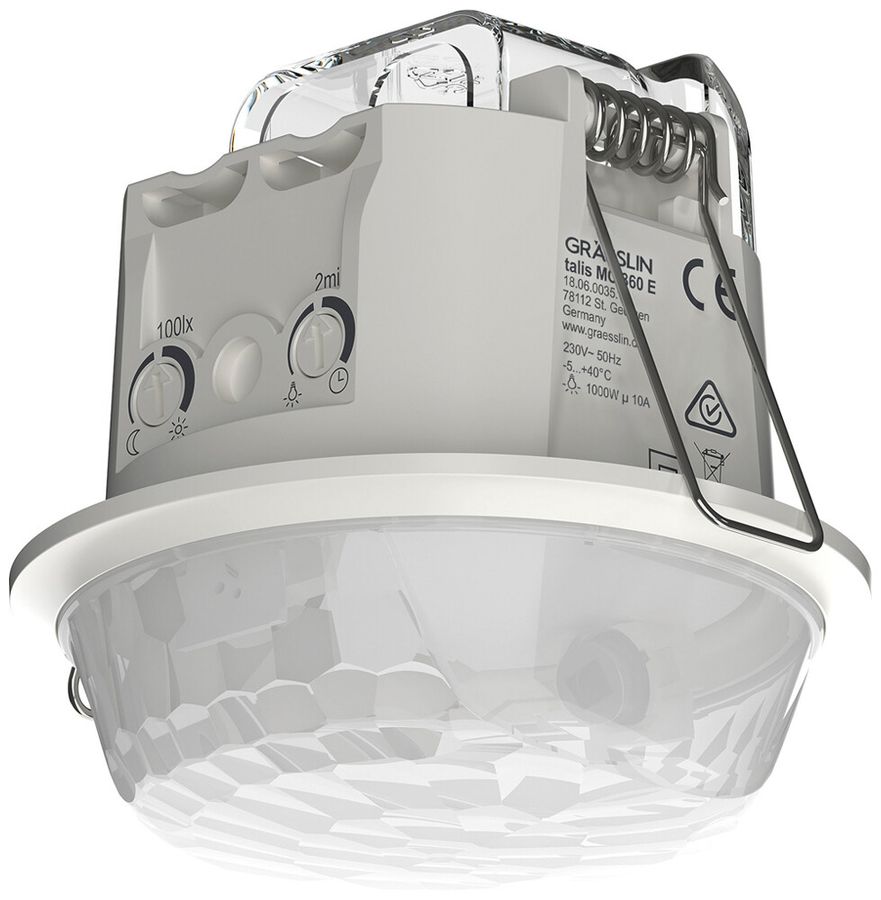 UP-Bewegungsmelder talis MC 360 E 230V 1000W 360° 180° IP21 ws