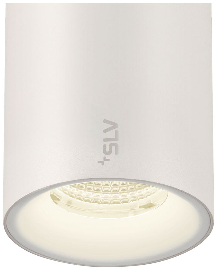 Spot LED SLV NUMINOS S 1×16W 1230lm 940 40° DALI 48V AD Ø60mm blanc/blanc