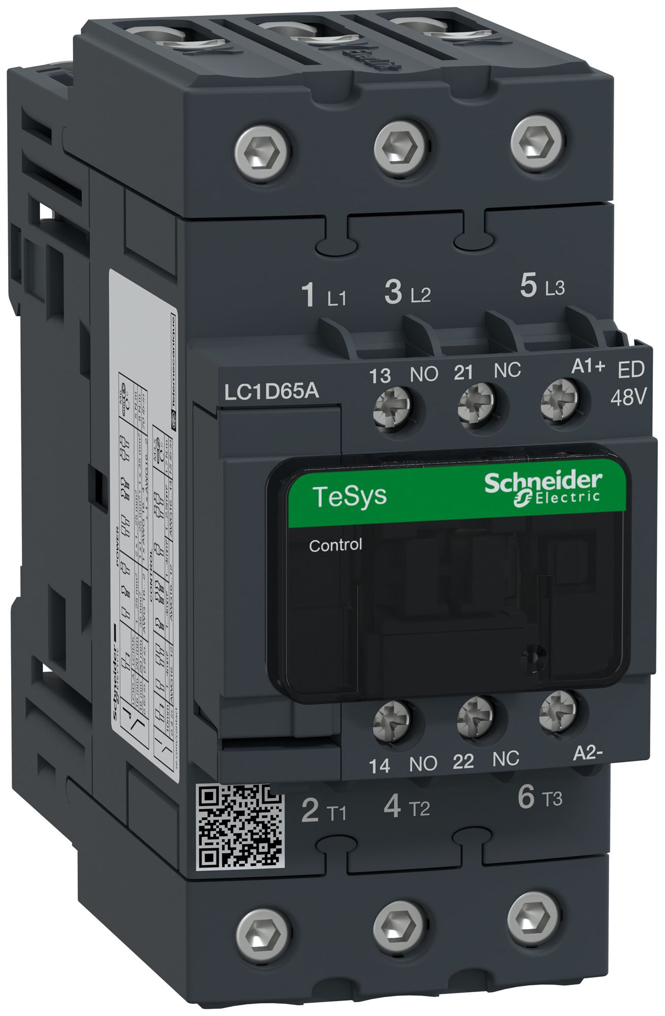REG-Schütz Schneider Electric 48VDC 65A LC1D65AED
